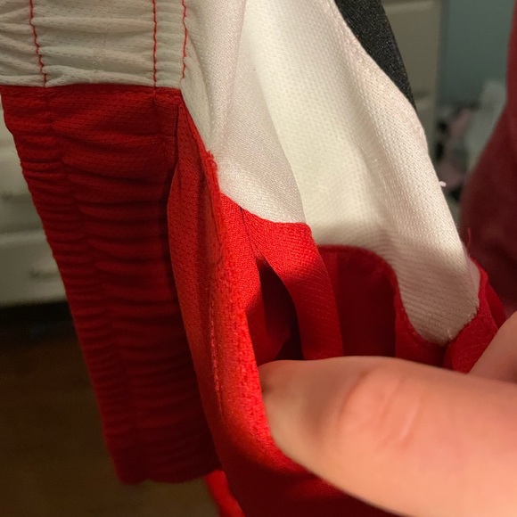 Polo Ralph Lauren Red Tennis Shorts with Pockets - Picture 3 of 5